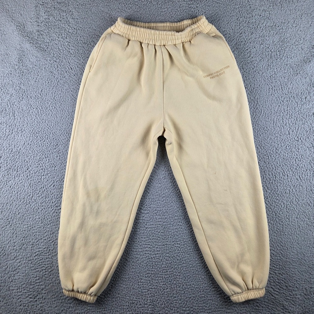 Comfrt Collection Pastel Edit Jogger Sweatpants Kids Size XL Yellow